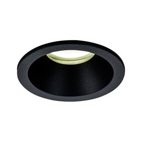 M6811  Comfort GU10 8.5cm Round Downlight IP54 Matt Black